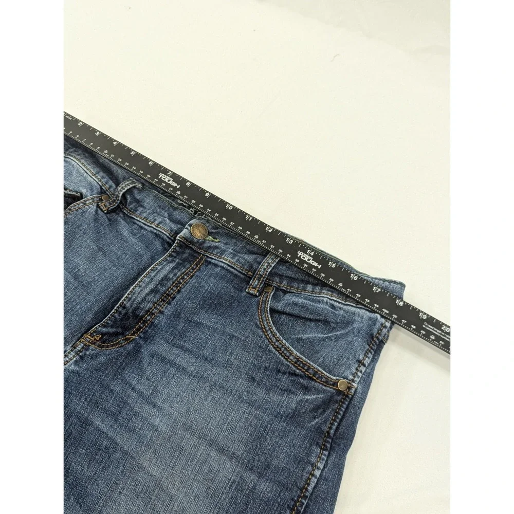 Wrangler Retro Slim Boot Cut 36x32 (35x34 Tag) Dark Wash‎  Jeans Western Rodeo